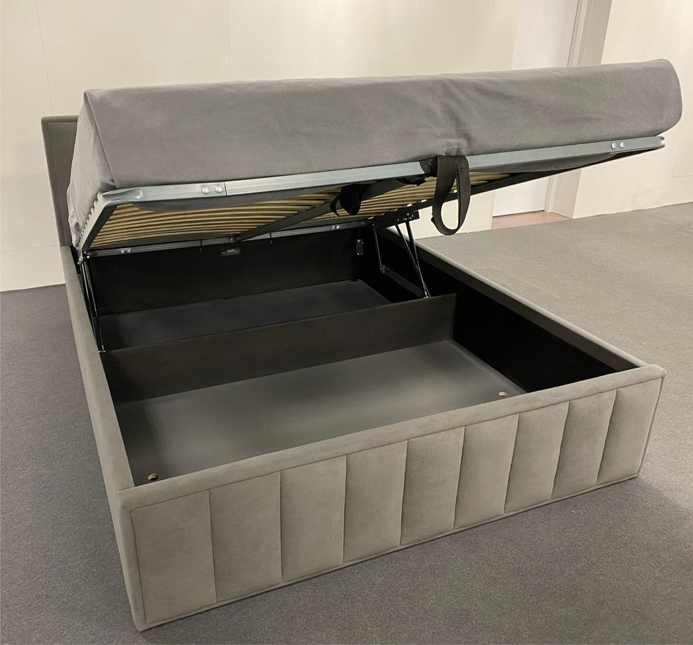 Кровать Лана ДСВ-Мебель Серая