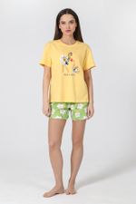 Пижама женская Ромашка-4 Виотекс ЖЁЛТЫЙ