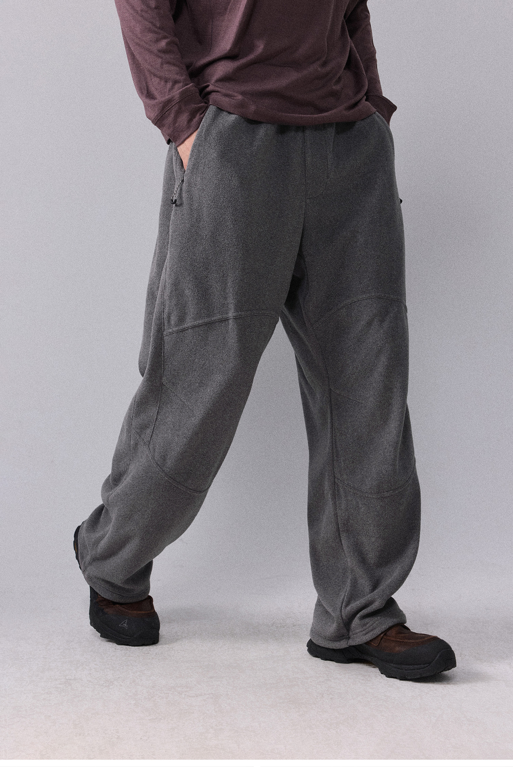 Брюки Nothomme Monterest Outdoor Mountain-Inspired Fleece Straight Pants