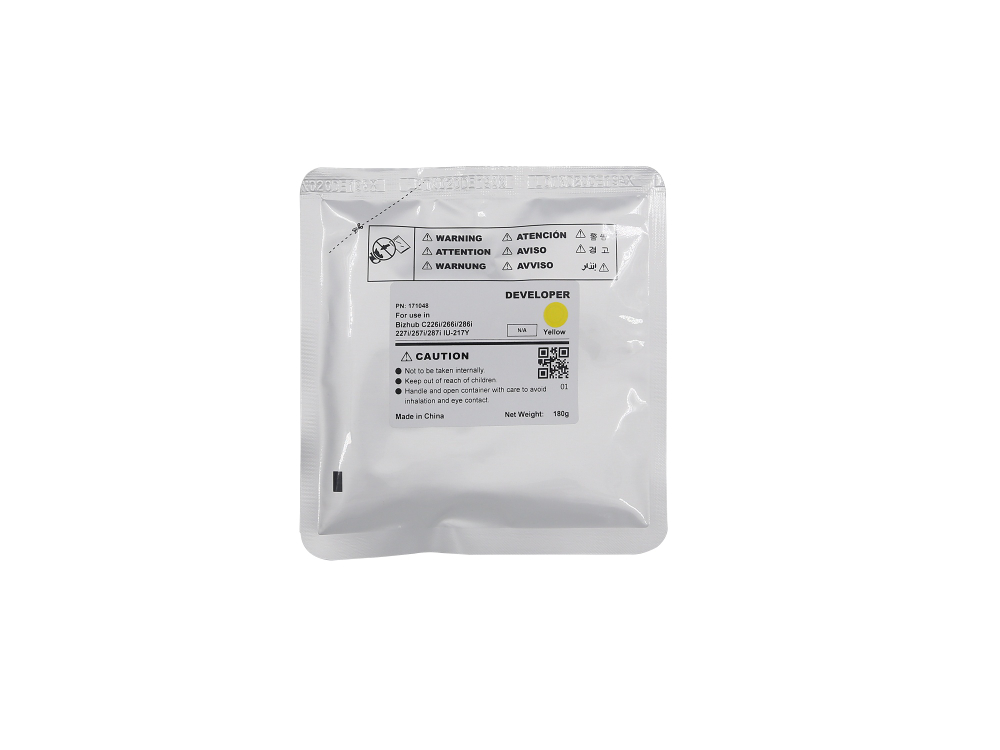 Девелопер IU-217Y-Developer для KONICA MINOLTA Bizhub C227i/C257i/C287i (CET) Yellow, 180г, 90000 стр., CET171048