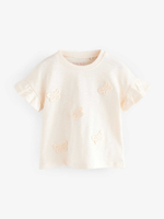 Футболка для девочки Next E51-315, Кремовый