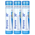Boiron, Bryonia, обезболивающее, гранулы для рассасывания, 30C, 3 упаковки по 80 гранул