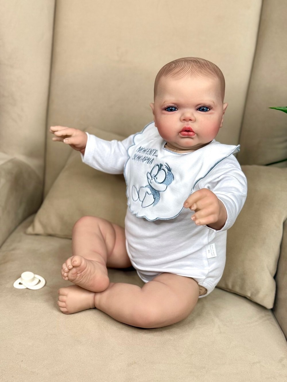 Кукла Реборн мягконабивная 60см (FA-947)