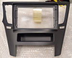 Комплект рамки с разъёмами 9" Subaru Legacy, Outback 2009-2014 черная - Car-Smart 7184B