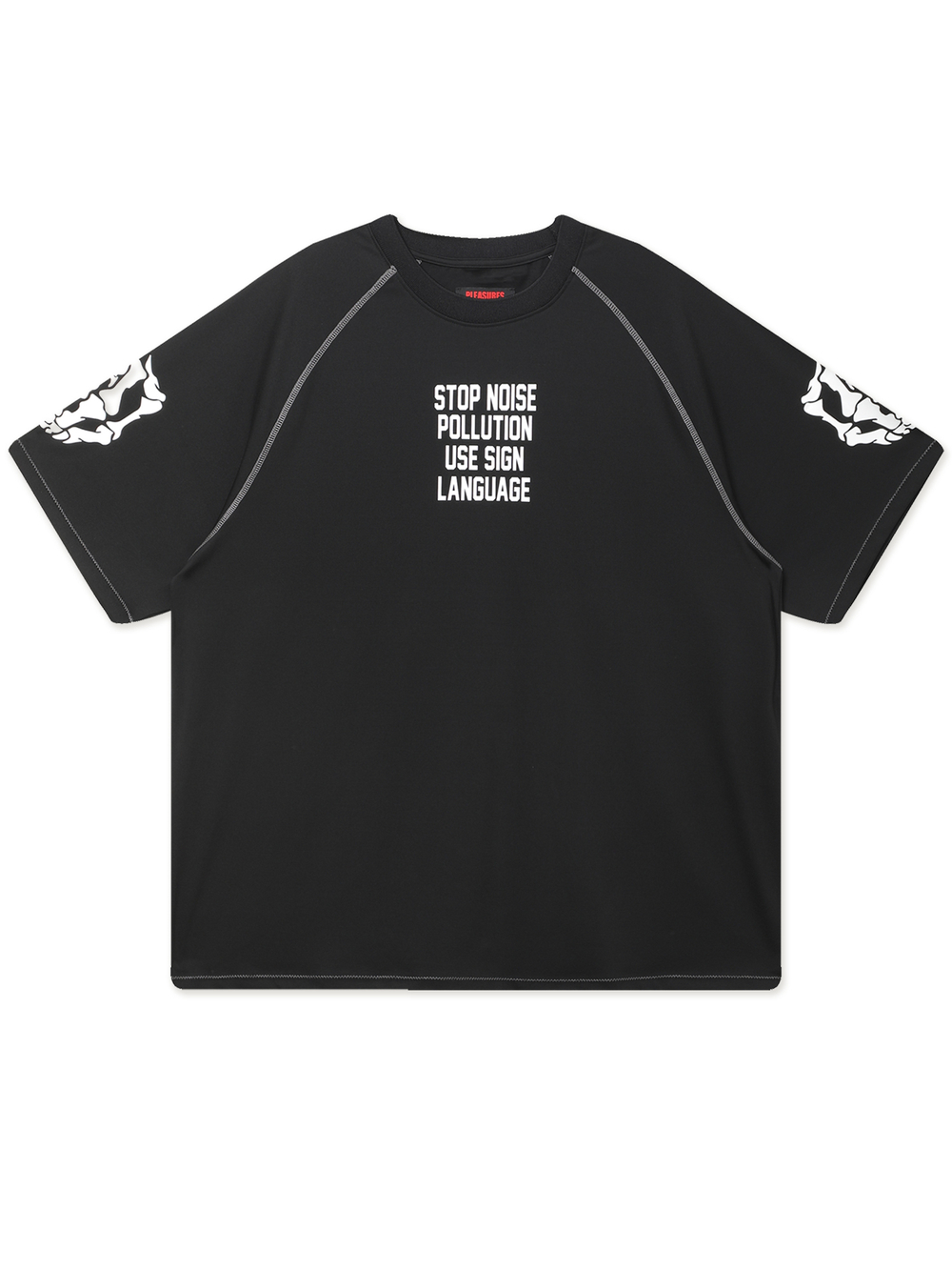 Мужская Футболка Pollution Boxy Raglan
