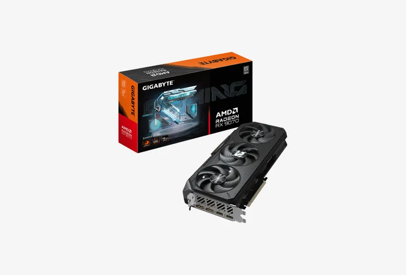 Видеокарта AMD Radeon RX 9070 Gigabyte GAMING OC 16Gb (GV-R9070GAMING OC-16GD)