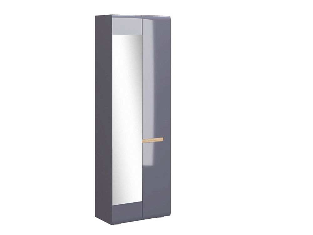 Стокгольм Шкаф 2х ств. с зеркалом левый (380)