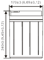 Аккумулятор WBR MBG 150-12