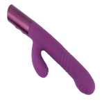Фиолетовый вибратор-кролик 24,4см Selove Thrusty G-Spot Vibrator Purple