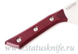 Нож Microtech Kitchen Santoku G-10 3200-10MR Merlotфотография - 5