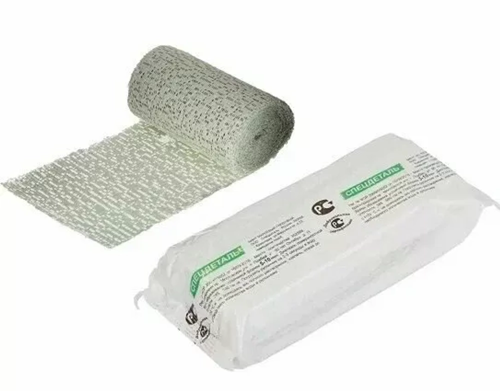 Бинт гипсовый 3 м 10 см Спецдеталь 110 шт