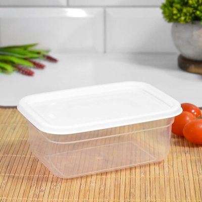 Емкость для СВЧ 0,7л "Матрешка" (белый)