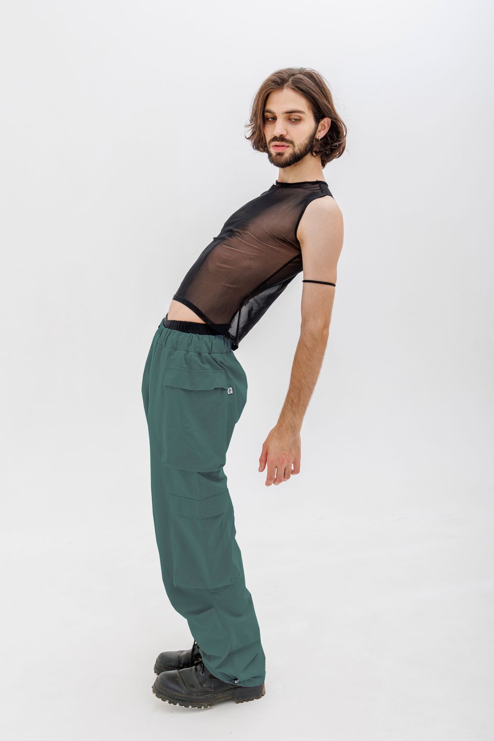 Брюки Protocol Detroit Cargo зеленые