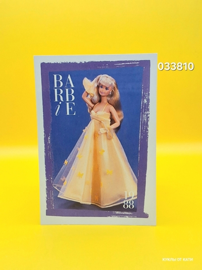 Аксессуар винтажная карточка Барби 90х 033810