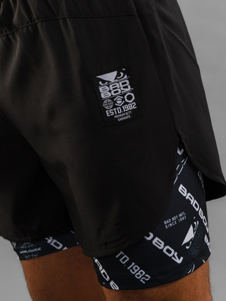 Шорты спортивные с легинсами Bad Boy Pro