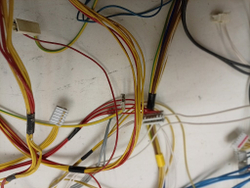 LFTA+5H1741 ктп11 Комплект проводки для посудомоечной машины Ariston 16002676001 б/у