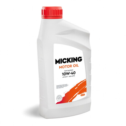 Моторное масло Micking Motor Oil EVO2 10W-40 полус.API SN/CF A3/B4 для бенз.и дизел. двигателей 1л