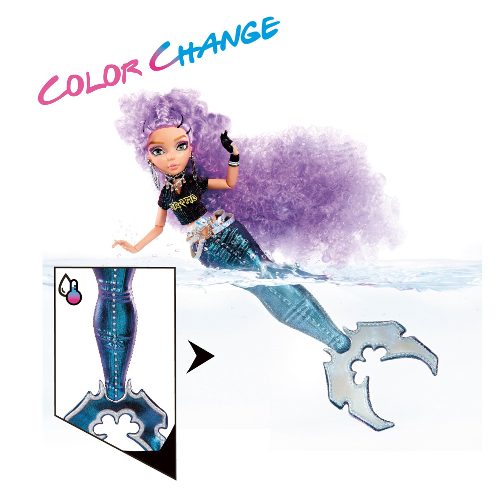 Кукла-русалка Mermaze Mermaidz™ Color Change Riviera™