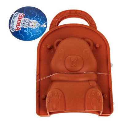 Формочка 3D песка и снега 14*5*19см. HG-1115B