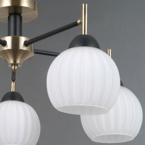 IL0579-5CSQ-25 BK AB TRENTO светильник потолочный