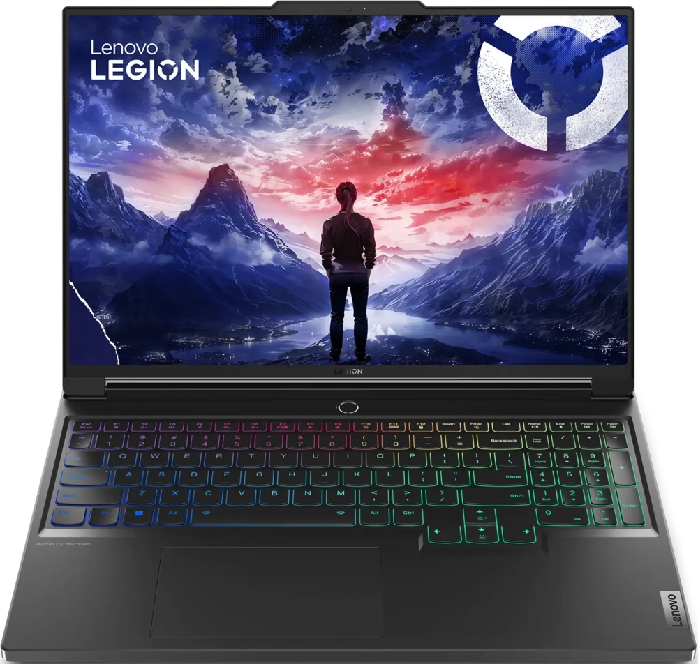 Ноутбук Lenovo Legion 7 16IRX9, 16" (3200x2000) IPS 165 Гц/Intel Core i7-14700HX/32 ГБ DDR5/1024 ГБ SSD/NVIDIA GeForce RTX 4070 для ноутбуков (8 Гб)/Без системы, Черный (83FD0045RK)