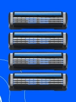 BiC Мужские Кассеты для бритья "HYBRID 3 FLEX" 4шт