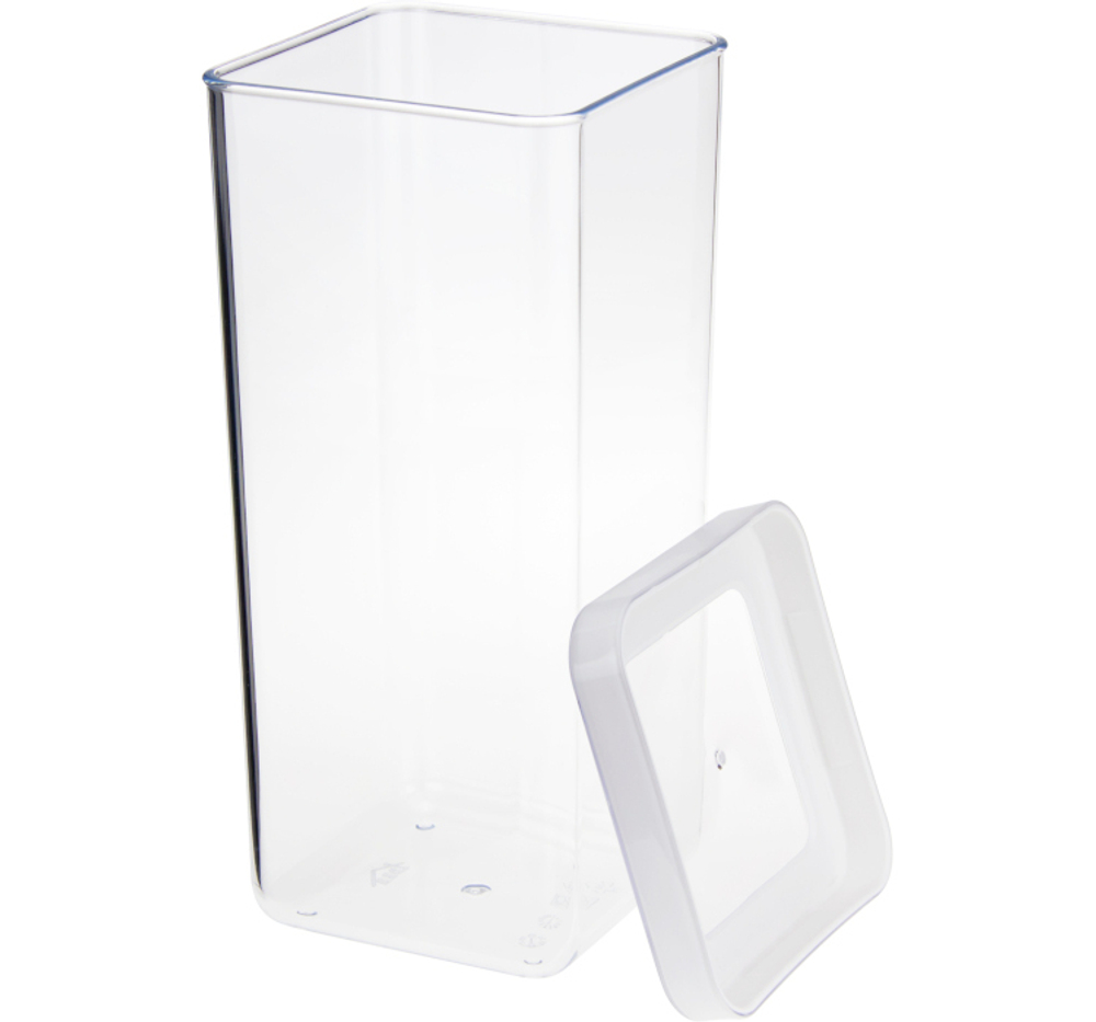 Емкость для сыпучих продуктов СТЕП 1,4л 10х10х21см