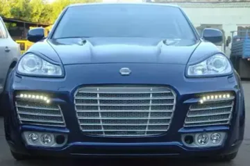 Маски на фары для Porche Cayenne 957