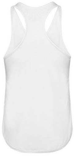 Футболка для девочки теннисная Babolat Compete Tank Top Girl - белый
