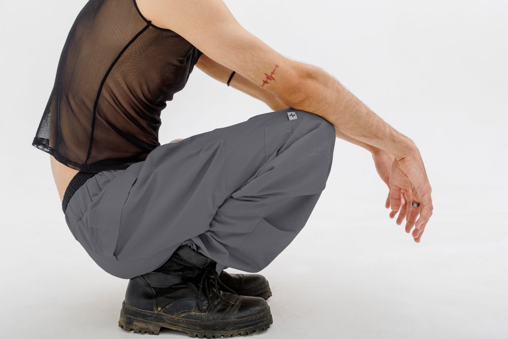 Брюки Protocol Detroit Cargo темно-серые