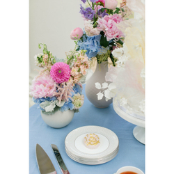Wedgwood - Gio Platinum Тарелка для завтрака 20 см. / артикул   1063178  / GTIN 701587469388