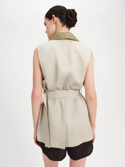 Жилет льняной OLA OLA