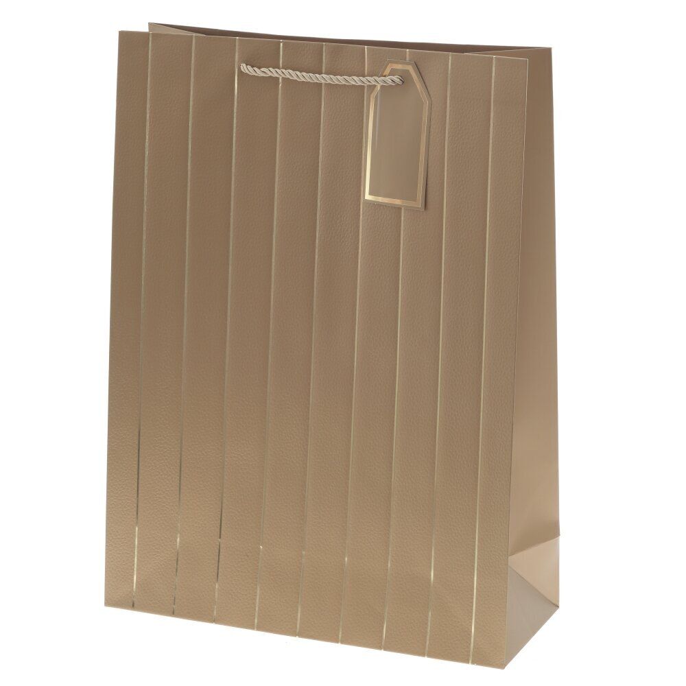 GAEM Пакет подарочный L (бумага 210г/м2, блок 12шт), L31 W12 H42 см, 9в.