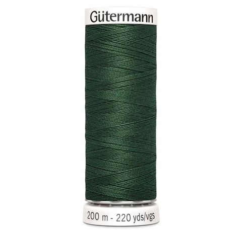 Нить Sew-All 200 м, Gutermann, 555 т.серо-зеленый