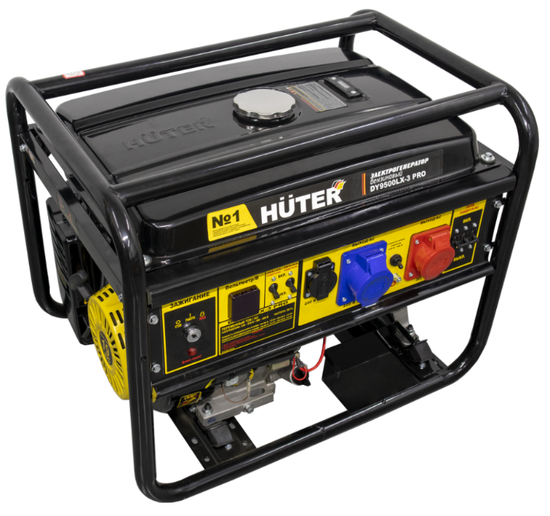 Бензиновый генератор HUTER DY9500LX-3 PRO