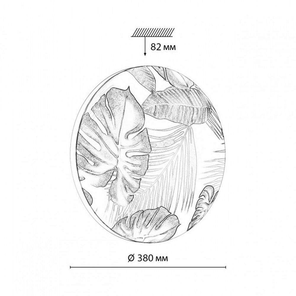 Накладной светильник Sonex Flori 7748/DL