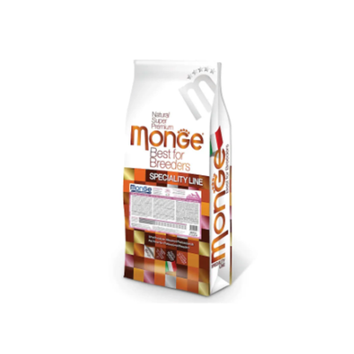 Сухой корм для взрослых собак всех пород со свининой, рисом и картофелем Monge Dog PFB Specialty Monoprotein 15кг