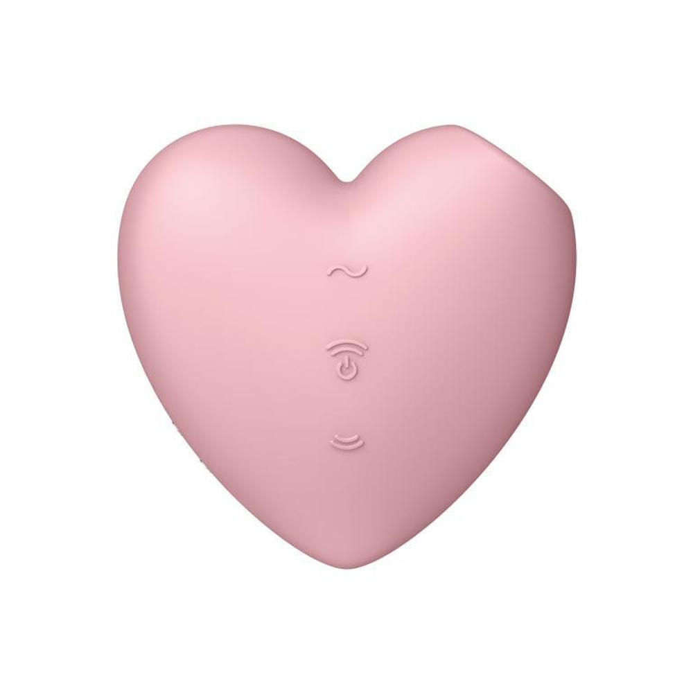Satisfyer Cutie Heart - Вакуумно-волновой стимулятор с вибрацией