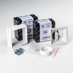 G214506WMOD Светильник DOMINO QUAD под LED модуль/лампу МR16 БЕЛЫЙ (214510+214506+214006)