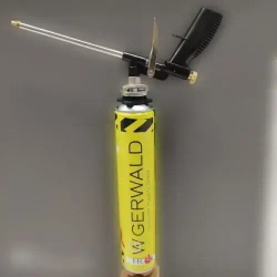 ПОЖАРОСТОЙКАЯ-ОГНЕСТОЙКАЯ профессиональная монтажная пена GERWALD FR 750мл., 850гр. 1шт