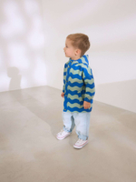 Куртка непромокаемая с капюшоном для мальчика Next E45-739, Синий, Хаки