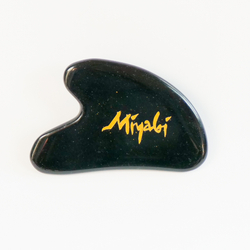 Гуа-ша черный обсидиан