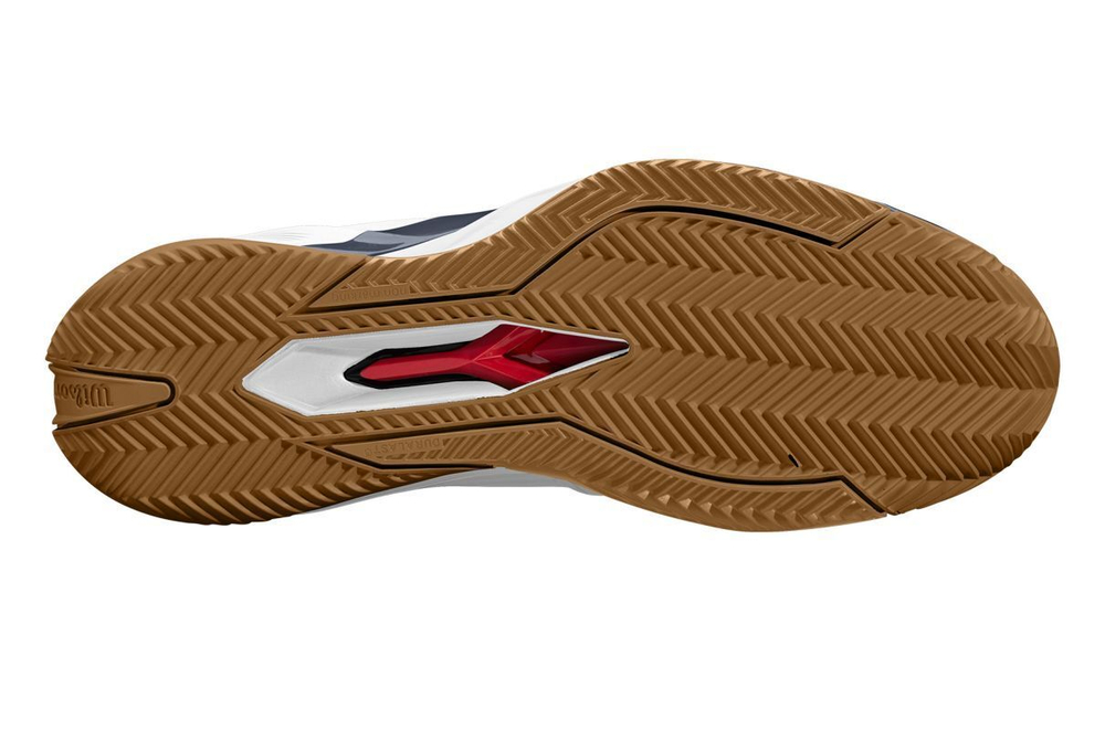 Мужские кроссовки теннисные Wilson Rush Pro 4.5 Clay Roland Garros/48 размер