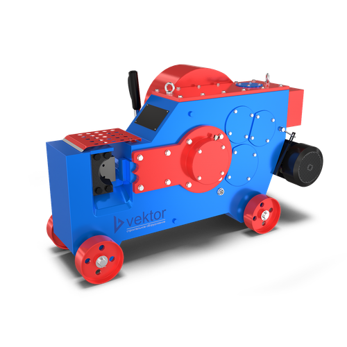 Станок для резки арматуры Vektor GQ40 - [3 кВт / до 36 мм]