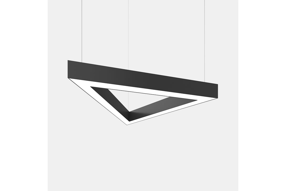 Светильник LED Trio трехлучевой 378W 3600мм*3 4000К черный подвесной IP40