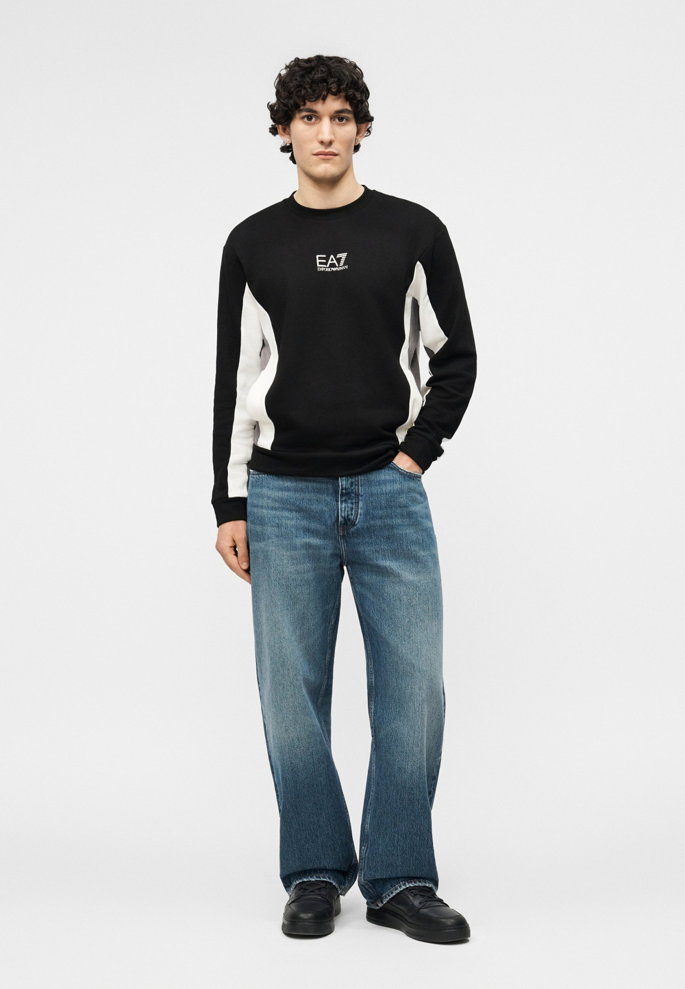 EA7 Emporio Armani UNISEX - Толстовка - Чёрный