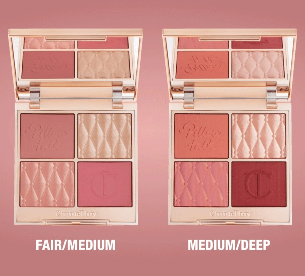 Charlotte Tilbury Pillow Talk Beautifying Face Palette - Fair-Medium