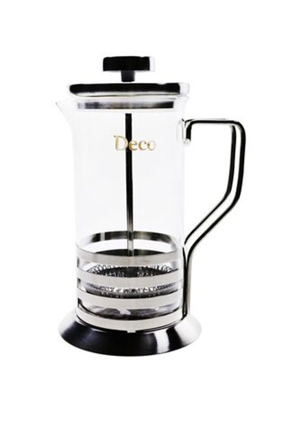Френч пресс 350мл из нерж стали и стекла "ДЭКО " B522S-350