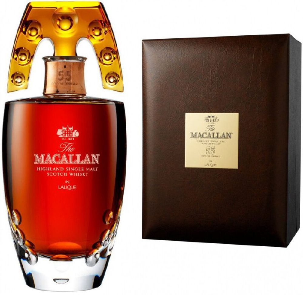 Виски Macallan Lalique 55 years