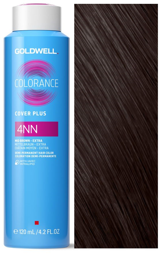 Goldwell Colorance 4NN средне-коричневый экстра 120мл